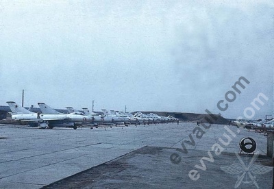 Стоянка Су-7. Таганрог 1975 год.